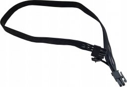 Kabel zasilający SilverStone Silverstone 8 Pin PCIe zu 6+2 Pin PCIe Kabel 350mm - schwarz