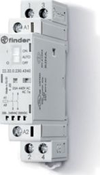  Finder Stycznik modułowy 2R 25A 24VAC/DC 22.32.0.024.4440, Finder, F22-32-0-024-4440.