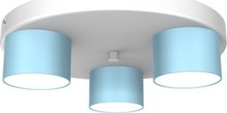 Lampa sufitowa Milagro Lampa podsufitowa LED Ready niebieska do kuchni Milagro MLP7551