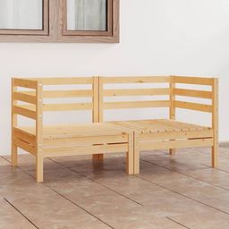  vidaXL 2-osobowa sofa ogrodowa, lite drewno sosnowe !
