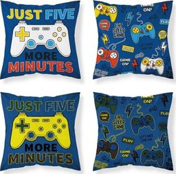 Detexpol Poszewka świecąca w ciemności 40x40 gamer pad