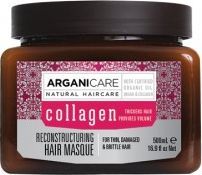  Arganicare Arganicare Collagen Naprawcza maska do cienkich, zniszczonych i łamliwych włosów 500 ml