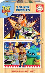  Educa Puzzle 2x25 Toy Story 4 (drewniane) G3