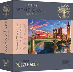  Trefl Puzzle drewniane 500+1 Londyn TREFL