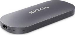 Dysk zewnętrzny SSD Kioxia Exceria Plus Portable 500GB Szary (LXD10S500GG8)