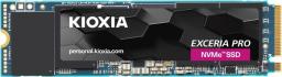 Dysk SSD Kioxia Exceria Pro 2TB M.2 2280 PCI-E x4 Gen4 NVMe (LSE10Z002TG8)