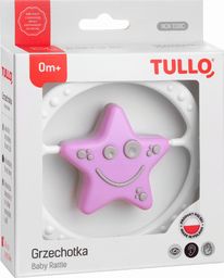  Tullo Grzechotka gwiazdka różowo-szara 170 Tullo