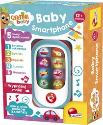  Lisciani Carotina Elektroniczny Baby Smartfon z 5 funkcjami