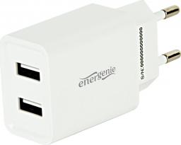 Ładowarka Energenie 2x USB-A 2.1 A (EG-U2C2A-03-W)