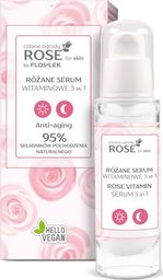  Floslek Rose for Skin Różane Serum witaminowe 3w1 na dzień i noc 30ml