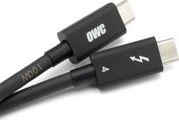 Kabel USB OWC USB-C - USB-C 1 m Czarny (OWCCBLTB4C1.0M)