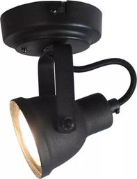 Lampa sufitowa LABEL51 LABEL51 Reflektor z 1 żarówką LED Max, 9x9x13 cm, czarny