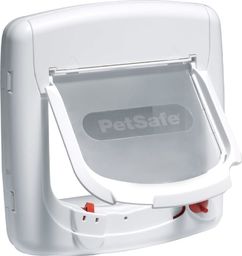  PET SAFE PetSafe Drzwiczki magnetyczne dla kota z 4 opcjami Deluxe 400, biały