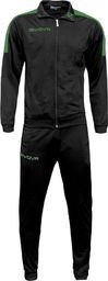  Givova Dres treningowy bluza + spodnie Givova Tuta Revolution czarno-zielony TR033 1013 XL