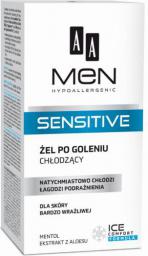  AA Men Sensitive Cooling After Shave Gel chłodzący żel po goleniu do skóry bardzo wrażliwej 100ml