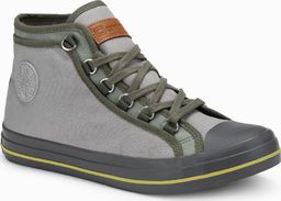 Ombre Buty męskie sneakersy T375 - szare 42
