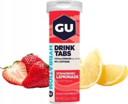 GU Hydration Drink Tabs Strawberry Lemonade 12szt (02/23)