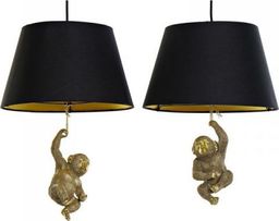 Lampa wisząca DKD Home Decor Lampa Sufitowa DKD Home Decor Złoty Żywica 220 V 50 W Małpa (35.5 x 35.5 x 51 cm) (2 pcs)