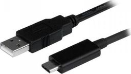Kabel USB StarTech USB-A - USB-C 1 m Czarny (JAB-2524821)