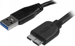 Kabel USB StarTech USB-A - micro-B 0.5 m Czarny (JAB-2053444)