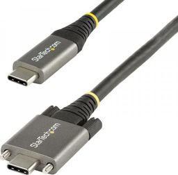 Kabel USB StarTech USB-C - USB-C 0.5 m Szary (USB31CCSLKV50CM)