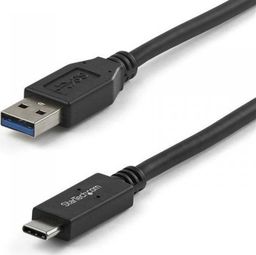 Kabel USB StarTech USB-A - USB-C 1 m Czarny (JAB-2437504)
