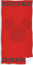  Carbotex Ręcznik 70x140cm bawełna Myszka Miki Mickey logo red