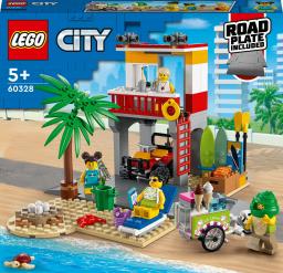  LEGO City Stanowisko ratownicze na plaży (60328)