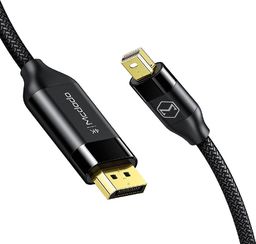 Kabel Mcdodo DisplayPort Mini - DisplayPort 2m czarny (MDD65)