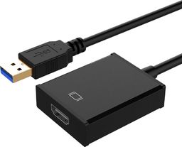 Adapter USB Co2 USB 3.0 do HDMI USB - HDMI Czarny 