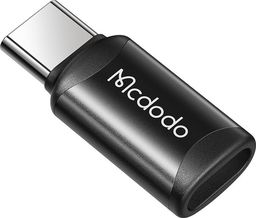 Adapter USB Mcdodo OT-9970 USB-C - microUSB Czarny  (OT-9970)