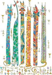 Turnowsky Karnet B6 + koperta Koty sztuka