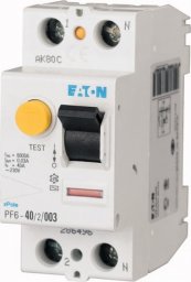  Eaton Wyłącznik różnicowoprądowy 2P 40A 0,1A typ A PF6-40/2/01-A 112925
