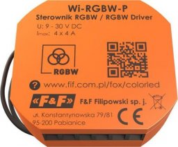  F&F Sterownik kolorowych diod LED - Color LED Wi-RGBW-P