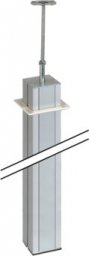 Kontakt-Simon Simon Connect Kolumna ALK dwustronna aluminium ALK2200/8