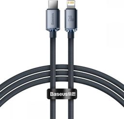 Kabel USB Baseus USB-C - Lightning 1.2 m Czarny (FD-2141-6932172602741)