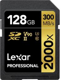 Karta Lexar Professional 2000x SDXC 128 GB Class 10 UHS-II/U3 V90 (LSD2000128G-BNNNG)