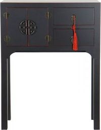 DKD Home Decor Konsola DKD Home Decor Niebieski Czerwony Jodła Drewno MDF (63 x 26 x 83 cm)