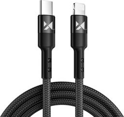 Kabel USB Wozinsky USB-C - Lightning 1 m Czarny (5907769301209)