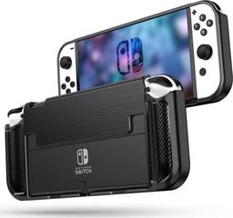  Tech-Protect TPUCARBON na Nintendwo Switch OLED
