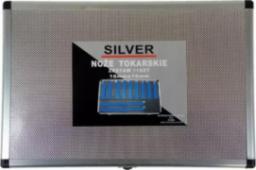  Silver NOŻE TOKARSKIE 16x16mm W WALIZCE 11szt. /SILVER EX10884