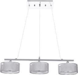 Lampa wisząca KAJA OŚWIETLENIE Lampa sufitowa wisząca EBRO-3 silver zwis III G9 Vitalux