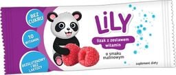  Lily Lizak LILY z zestawem witamin o smaku malinowym