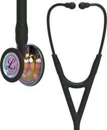 Littmann Stetoskop Littmann Cardiology IV 6240 Stetoskop kardiologiczny High Polish RainbowFinish, przew.czarn,trzon smoke,lira smoke