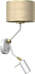 Kinkiet Milagro Lampa ścienna LED Ready do pokoju dziennego beżowy Milagro do czytania MLP7483