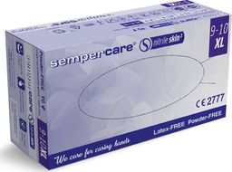 Sempercare SEMPERCARE SKIN 2 /rozmiar XL 90szt Rękawice nitrylowe jednorazowe - bezpudrowe od Sempermed