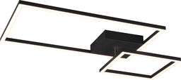 Lampa sufitowa Trio RL Nowoczesny plafon przysufitowy czarny Trio RL PADELLA R62642132