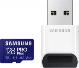 Karta Samsung PRO Plus 2021 MicroSDXC 128 GB Class 10 UHS-I/U3 A2 V30 (MB-MD128KB/WW)