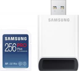 Karta Samsung PRO Plus 2021 SDXC 256 GB Class 10 UHS-I/U3 V30 (MB-SD256KB/WW)