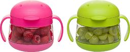 Ubbi Pojemnik na Przekąski Tweat Zestaw Pink/Green 2 szt. 12m+